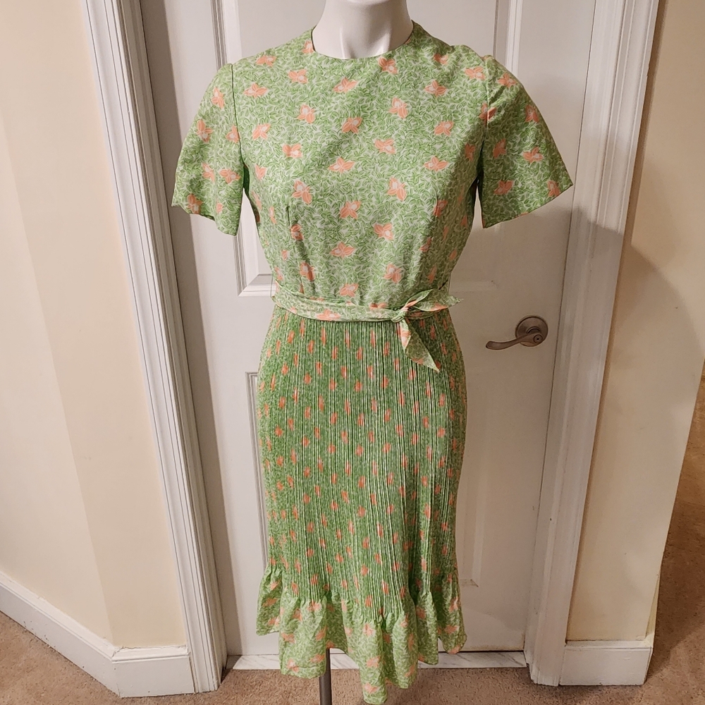 Posh by Jay Anderson Montaldo's vintage greeen dress size 6